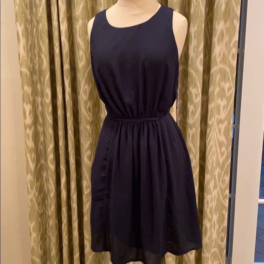 NWT Navy Aqua Dress